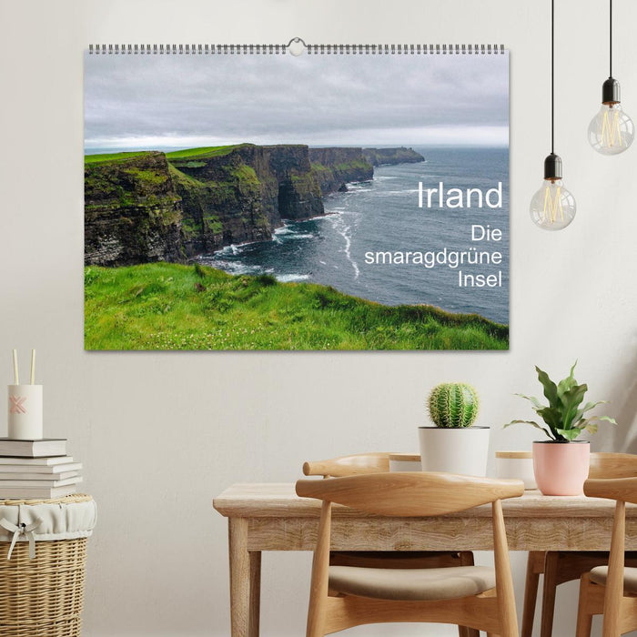 Irland - Die smaragdgrüne Insel (CALVENDO Wandkalender 2024)