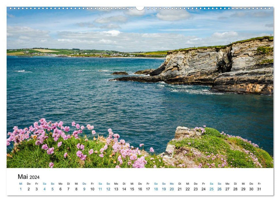 Irland - Die smaragdgrüne Insel (CALVENDO Wandkalender 2024)