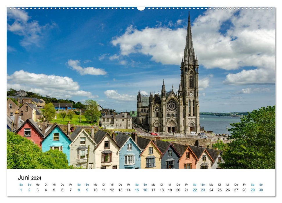 Irland - Die smaragdgrüne Insel (CALVENDO Wandkalender 2024)