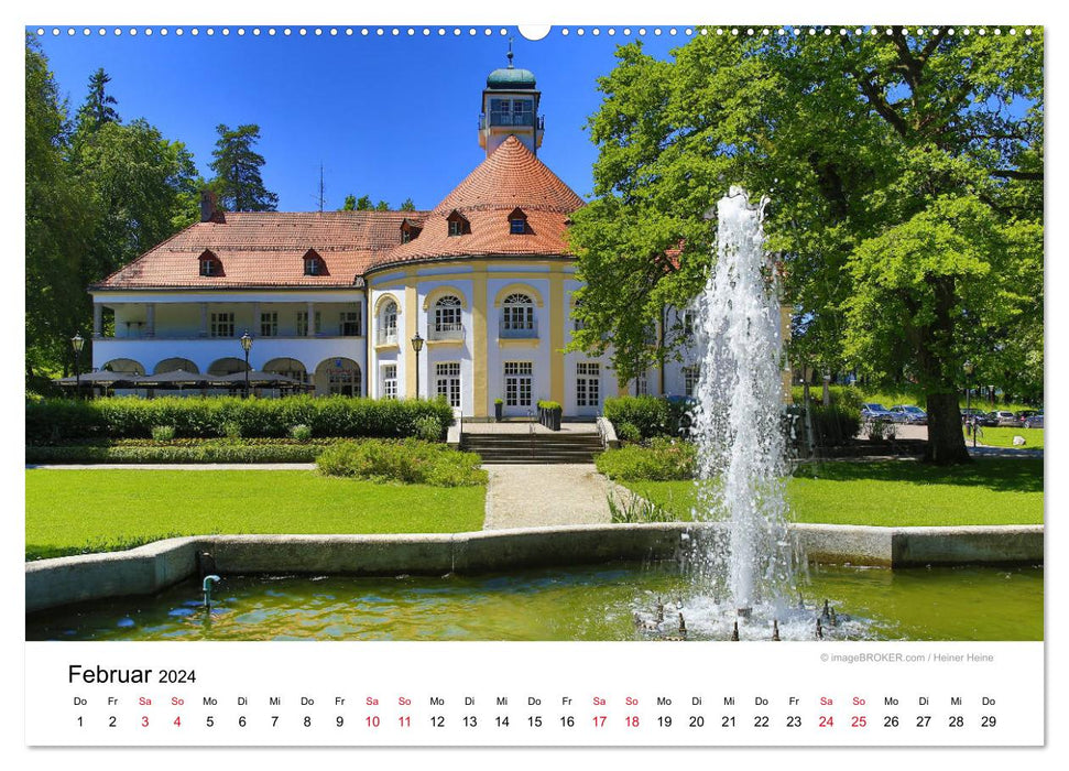 Bad Tölz - Perle an der Isar (CALVENDO Premium Wandkalender 2024)