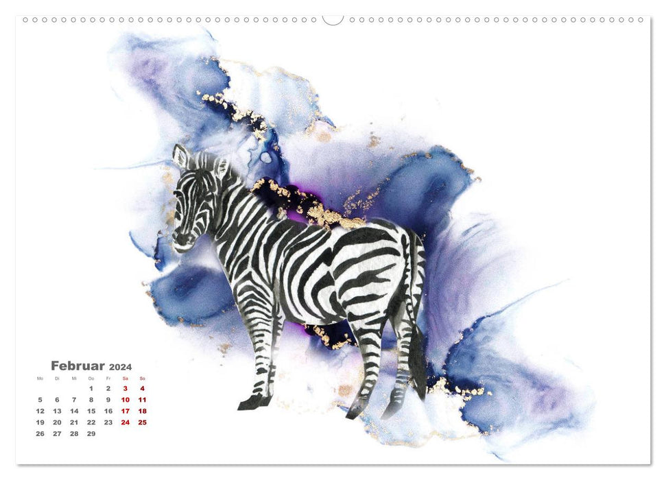 Traumhafte Tierwelt (CALVENDO Wandkalender 2024)