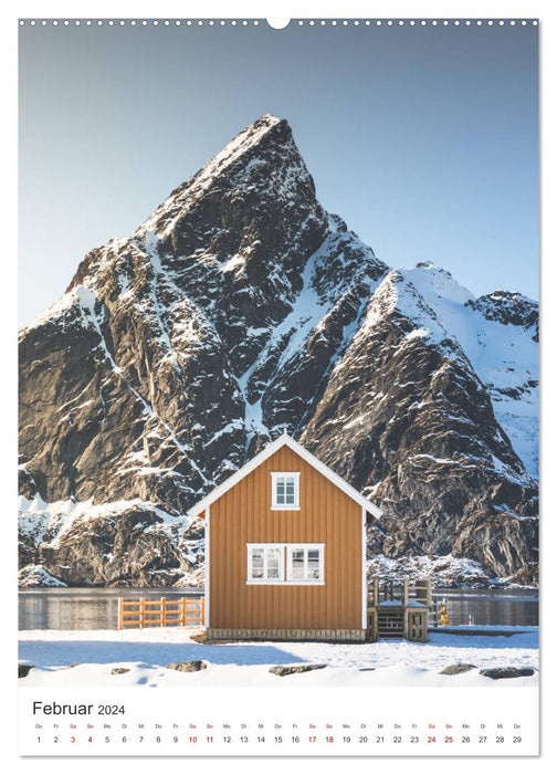 Norwegenkalender (CALVENDO Premium Wandkalender 2024)