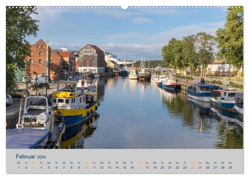 Charmante Baltische Städte entlang der Ostsee (CALVENDO Premium Wandkalender 2024)
