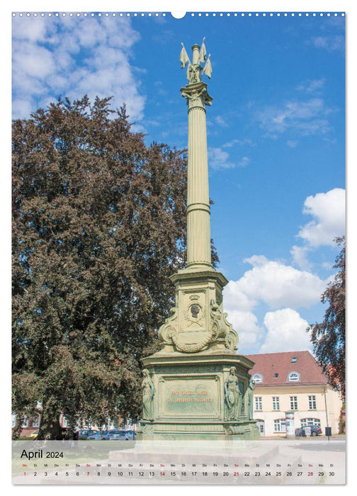 Historisches Güstrow (CALVENDO Wandkalender 2024)