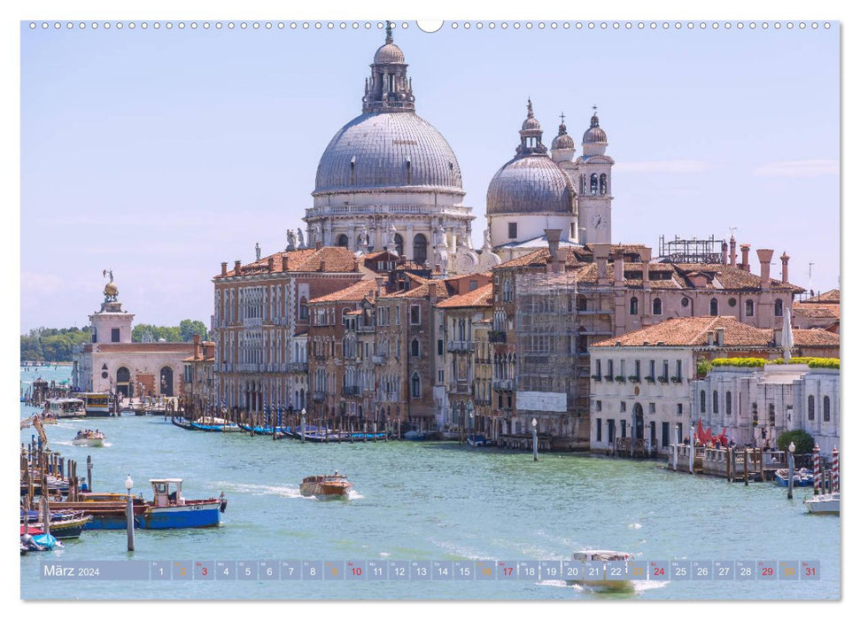 Zauberhaftes Venetien (CALVENDO Wandkalender 2024)