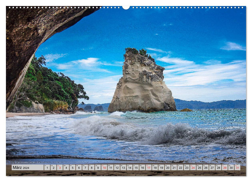 Blickpunkte Neuseeland (CALVENDO Wandkalender 2024)