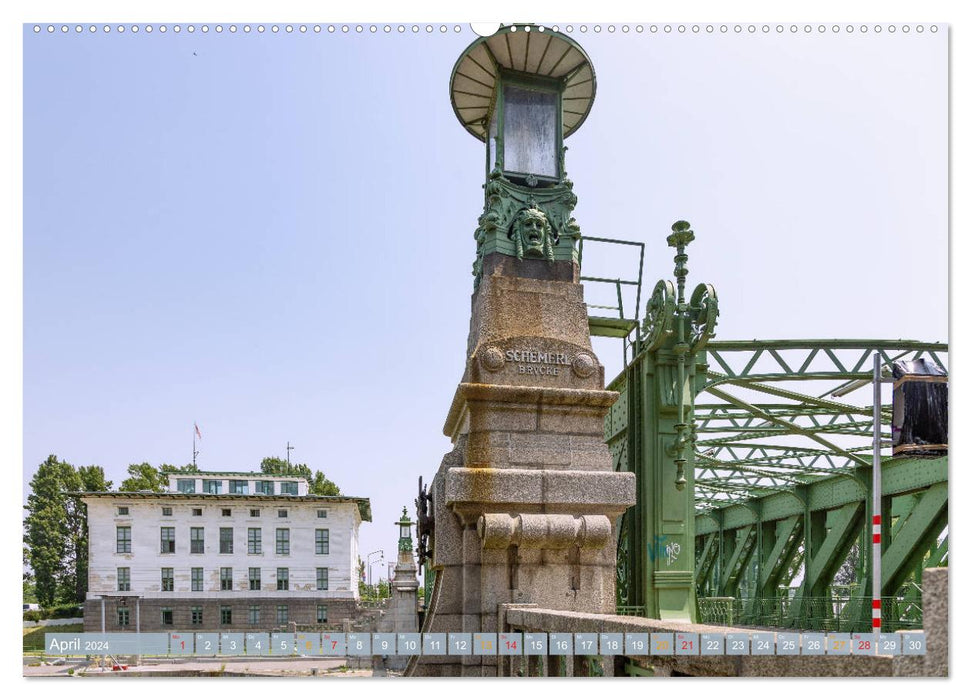Wiener Architektur-Facetten (CALVENDO Premium Wandkalender 2024)