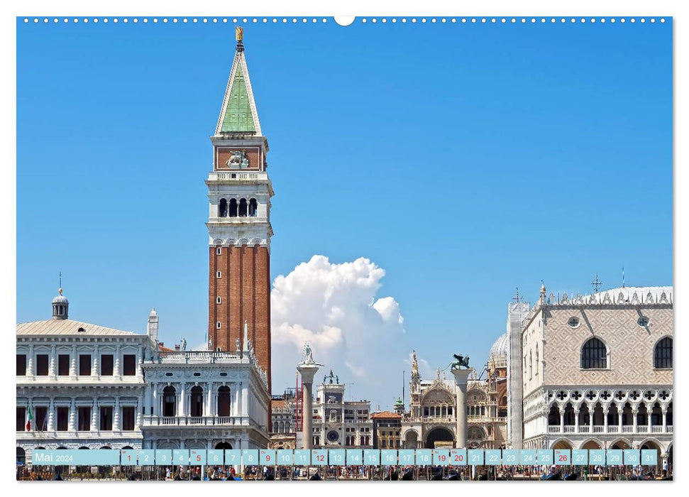 In Liebe Dein Venedig (CALVENDO Premium Wandkalender 2024)