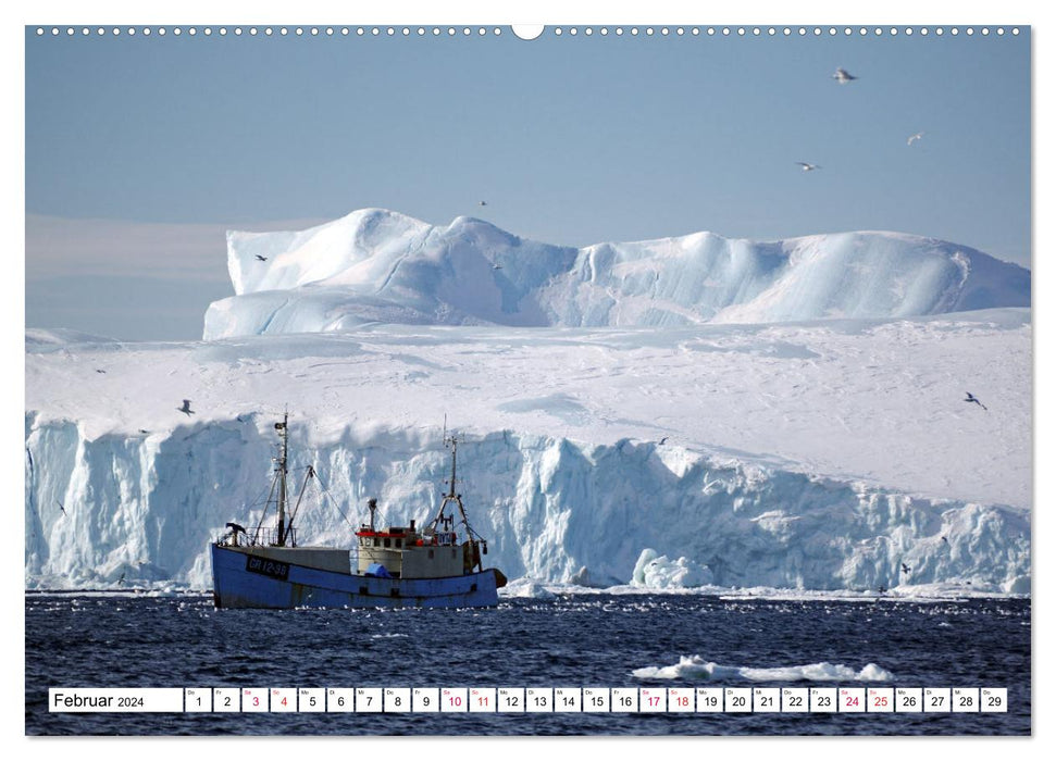 Grönland - Wildes, weites Land (CALVENDO Premium Wandkalender 2024)