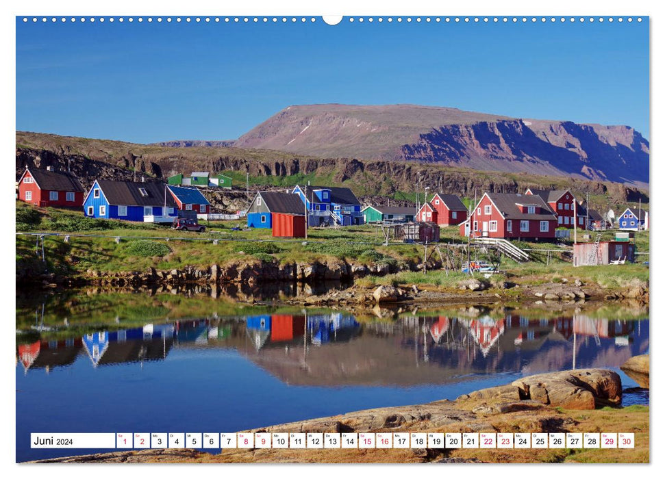 Grönland - Wildes, weites Land (CALVENDO Premium Wandkalender 2024)