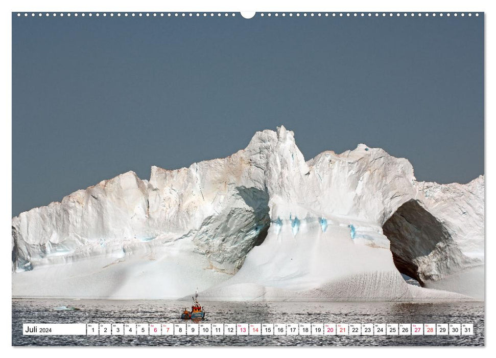 Grönland - Wildes, weites Land (CALVENDO Premium Wandkalender 2024)