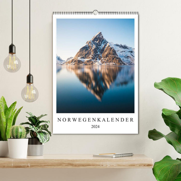 Norwegenkalender (CALVENDO Wandkalender 2024)