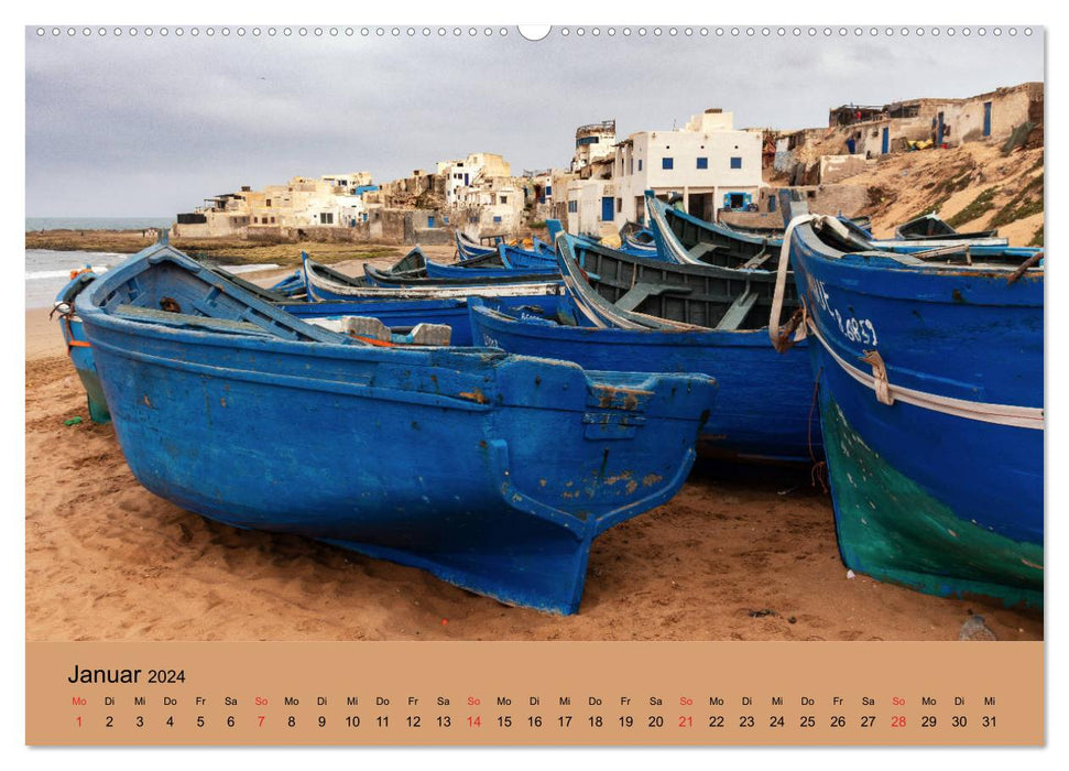 Abenteuer Marokko - eine Reise durch die Region Sous-Massa (CALVENDO Wandkalender 2024)
