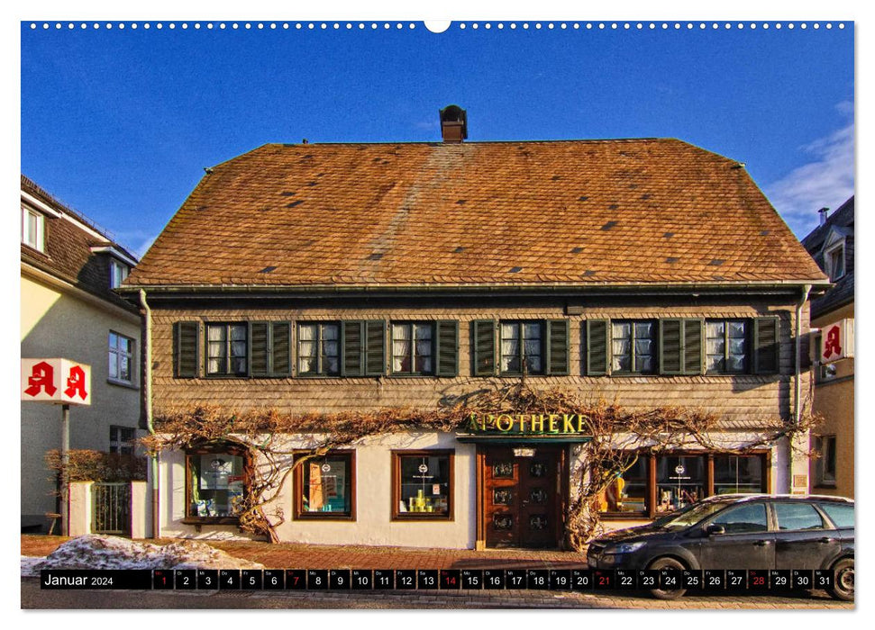 Meinerzhagen, Stadtansichten (CALVENDO Premium Wandkalender 2024)