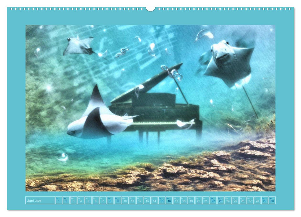 Märchenmusik (CALVENDO Premium Wandkalender 2024)
