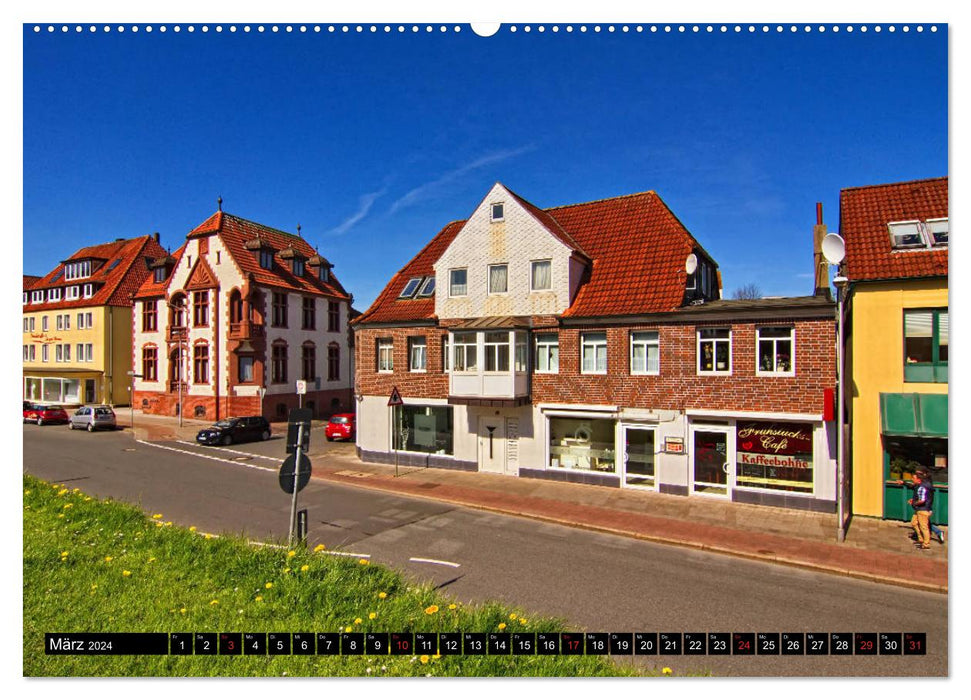 Stadtansichten Cuxhaven (CALVENDO Wandkalender 2024)