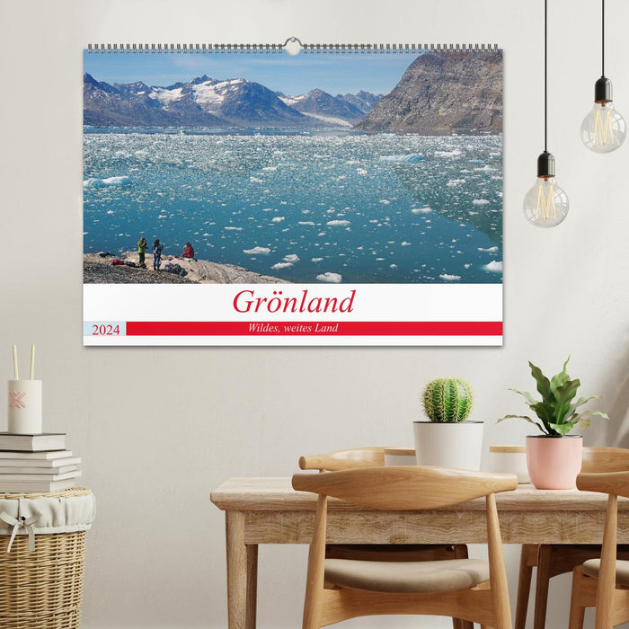 Grönland - Wildes, weites Land (CALVENDO Wandkalender 2024)