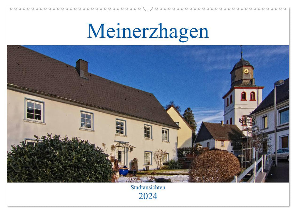 Meinerzhagen, Stadtansichten (CALVENDO Wandkalender 2024)