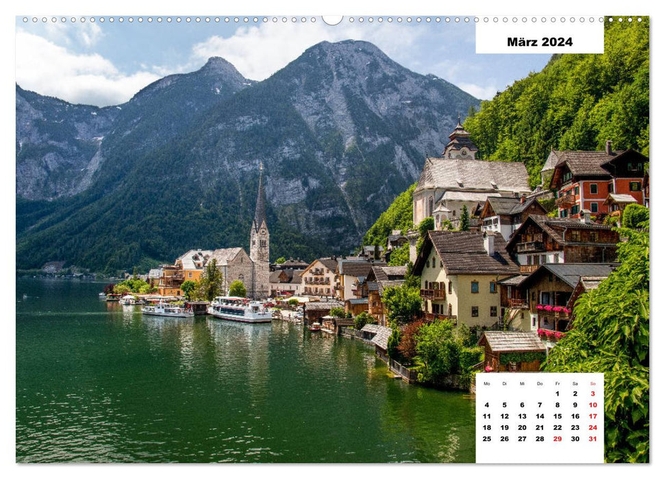 Faszination Ostalpen - von Berchtesgaden bis Slowenien (CALVENDO Wandkalender 2024)