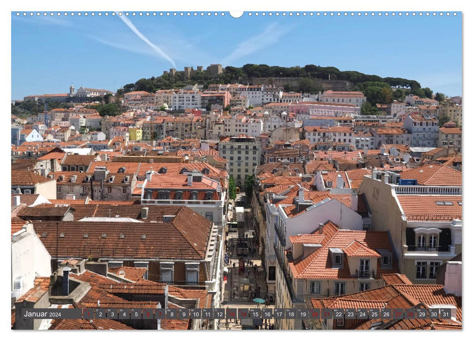 Willkommen in Lissabon (CALVENDO Premium Wandkalender 2024)