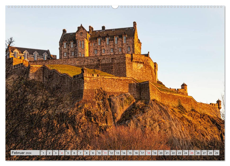 Wunderschönes Schottland - Bilderreise durch ein sagenumwobenes Land (CALVENDO Wandkalender 2024)