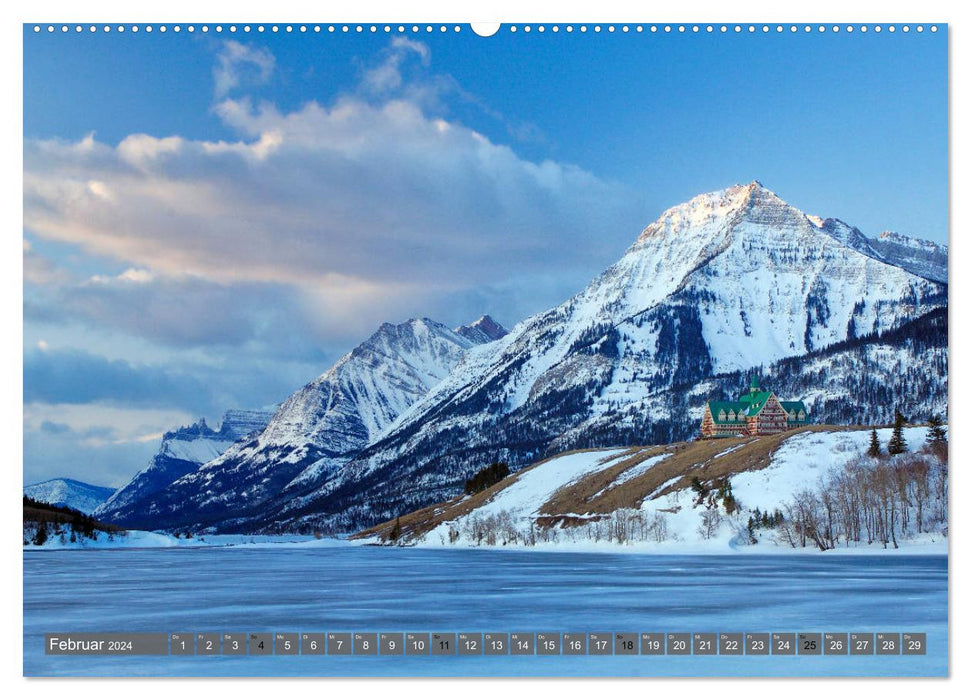 Kanada der Westen (CALVENDO Premium Wandkalender 2024)