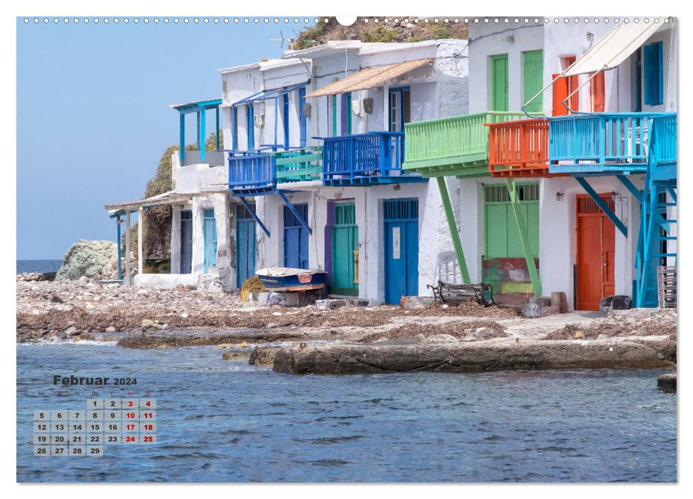 Griechenland - wo die Götter zuhause sind (CALVENDO Premium Wandkalender 2024)