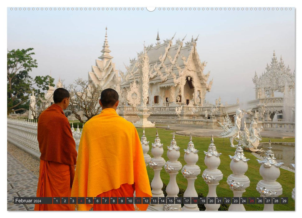 Thailand Journey (CALVENDO Premium Wandkalender 2024)