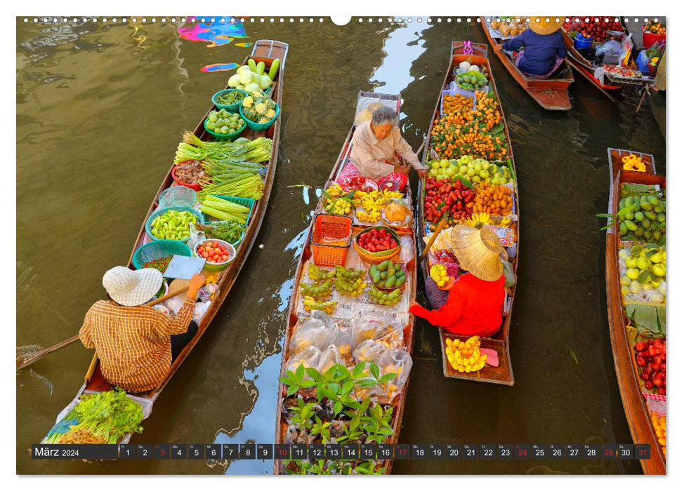 Thailand Journey (CALVENDO Premium Wandkalender 2024)