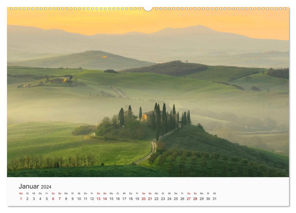 Italien - Das wundervolle Land im Süden. (CALVENDO Wandkalender 2024)