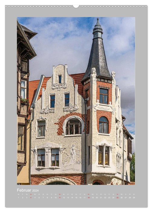 Quedlinburg - Königspfalz & Mitglied der Hanse (CALVENDO Premium Wandkalender 2024)