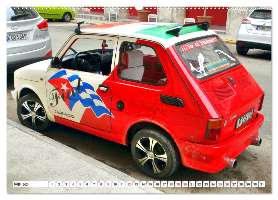 Italian Classics - FIAT-Legenden in Kuba (CALVENDO Wandkalender 2024)
