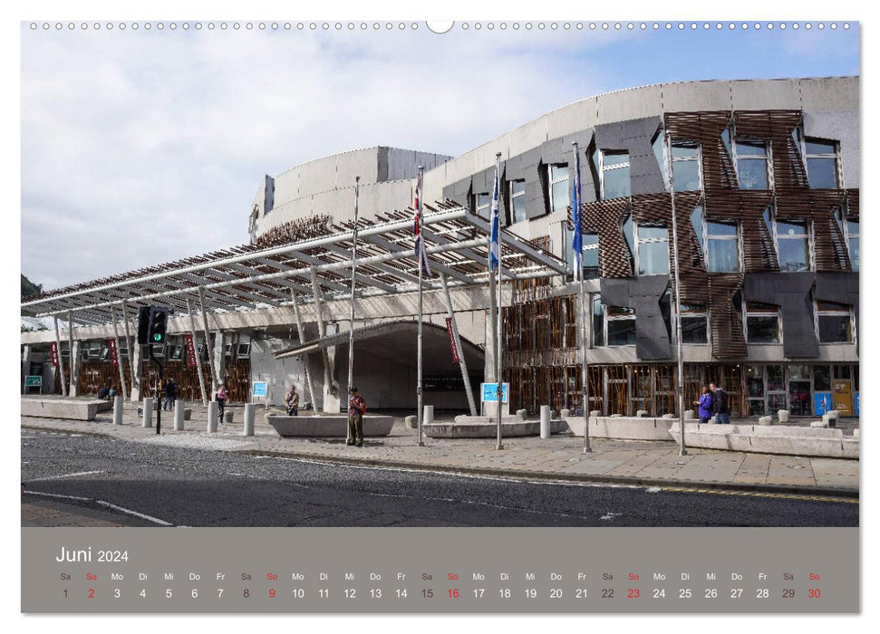 Edinburgh - Lebendige Metropole (CALVENDO Wandkalender 2024)