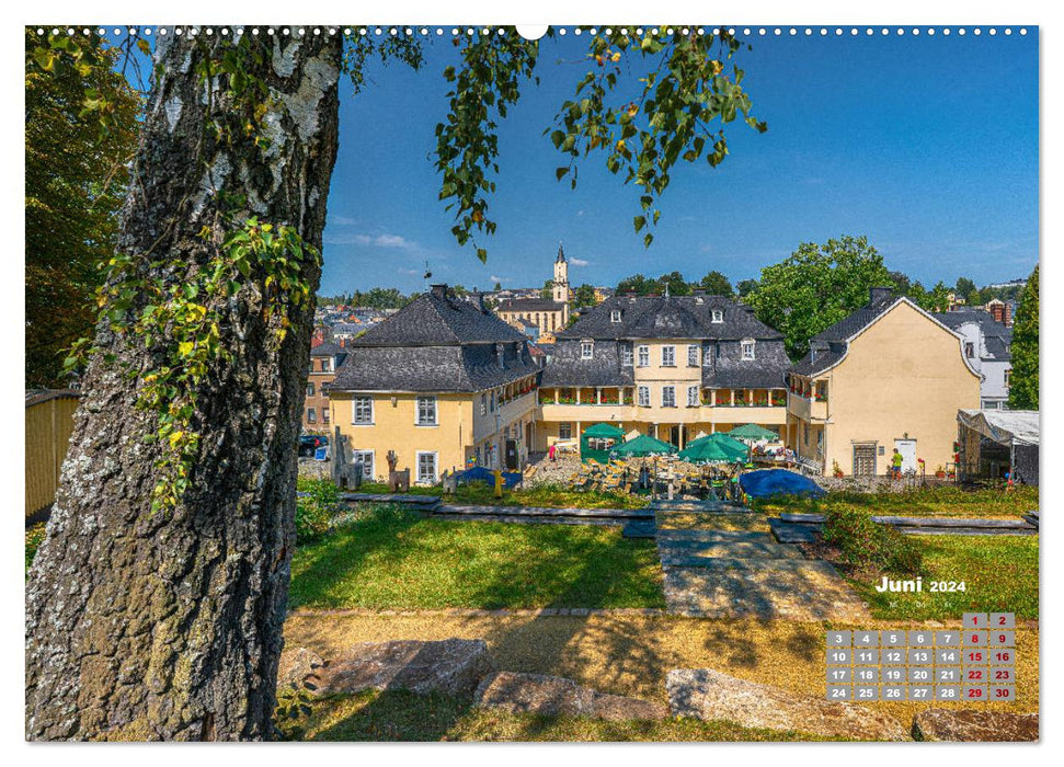 Markneukirchen - Musik & Landschaft einer Region (CALVENDO Wandkalender 2024)