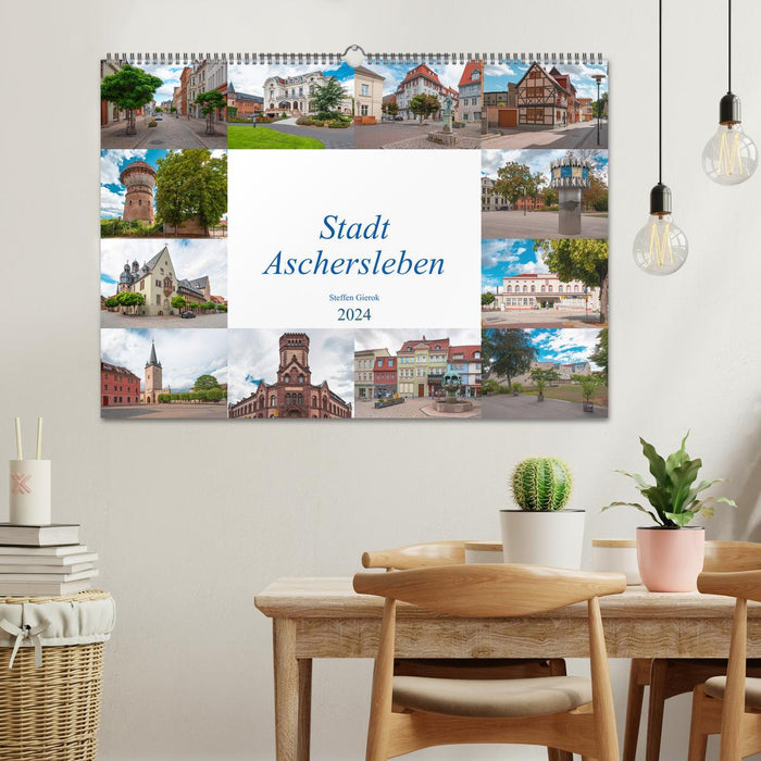 Stadt Aschersleben (CALVENDO Wandkalender 2024)