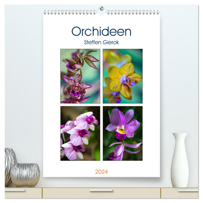 Orchideen (CALVENDO Premium Wandkalender 2024)
