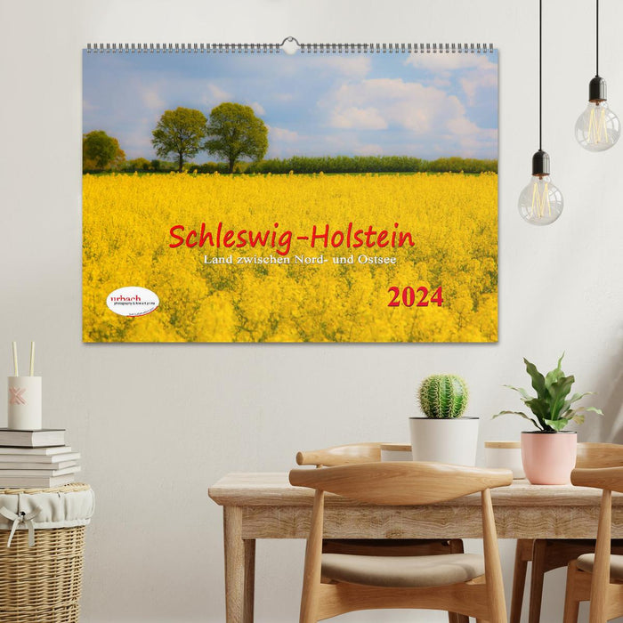 Schleswig-Holstein Land zwischen Nord- und Ostsee (CALVENDO Wandkalender 2024)