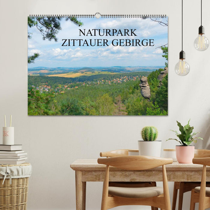 Naturpark Zittauer Gebirge (CALVENDO Wandkalender 2024)