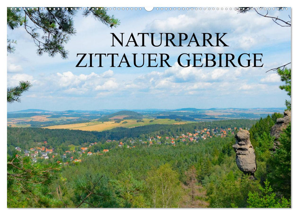 Naturpark Zittauer Gebirge (CALVENDO Wandkalender 2024)