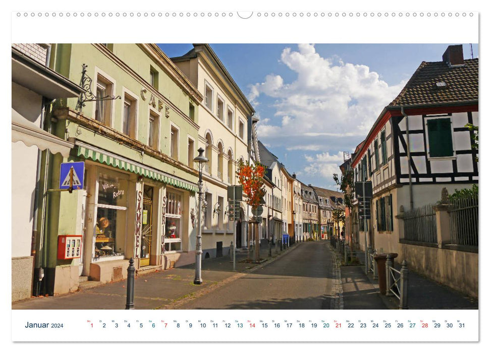 Königswinter. Drachenfels und Rheinromantik (CALVENDO Premium Wandkalender 2024)