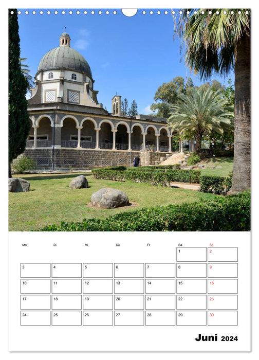 Israel - Der Monatsplaner 2024 (CALVENDO Wandkalender 2024)