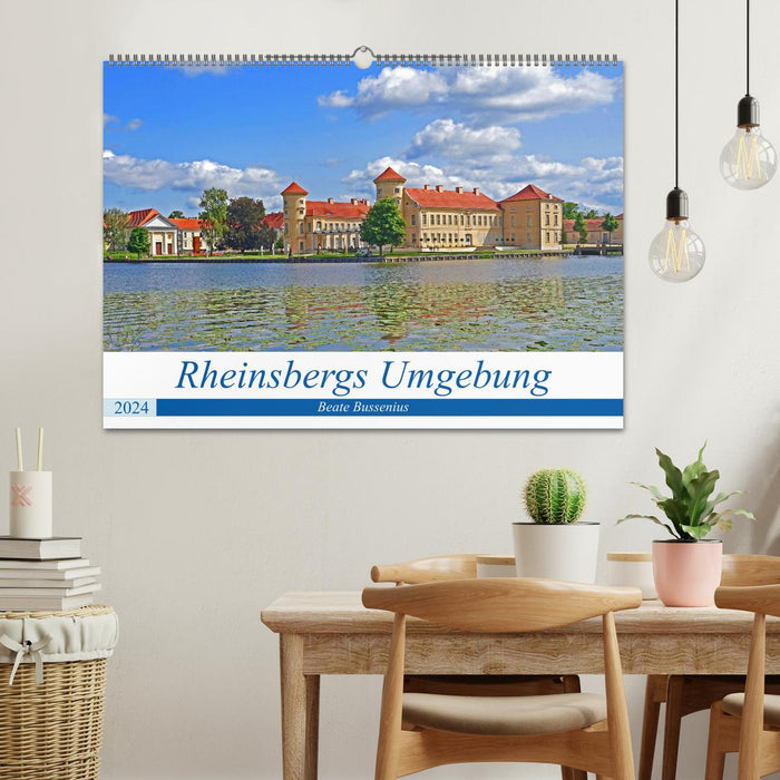 Rheinsbergs Umgebung (CALVENDO Wandkalender 2024)