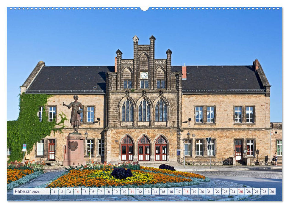 Quedlinburg - Pittoreskes Kleinod (CALVENDO Premium Wandkalender 2024)