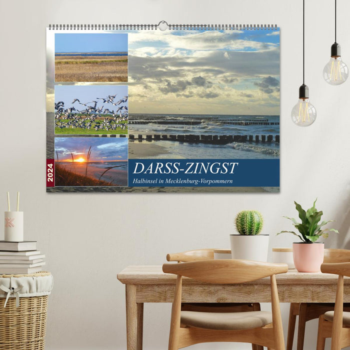 DARSS-ZINGST Halbinsel in Mecklenburg Vorpommern (CALVENDO Wandkalender 2024)