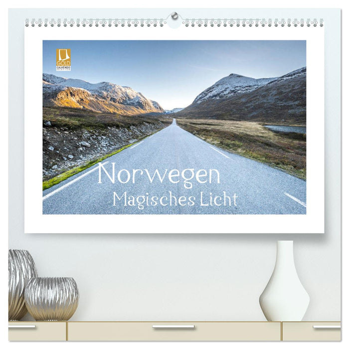 Norwegen Magisches Licht (CALVENDO Premium Wandkalender 2024)