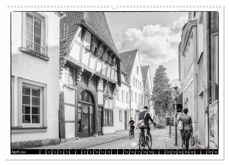 Osnabrück fährt Fahrrad (CALVENDO Wandkalender 2024)