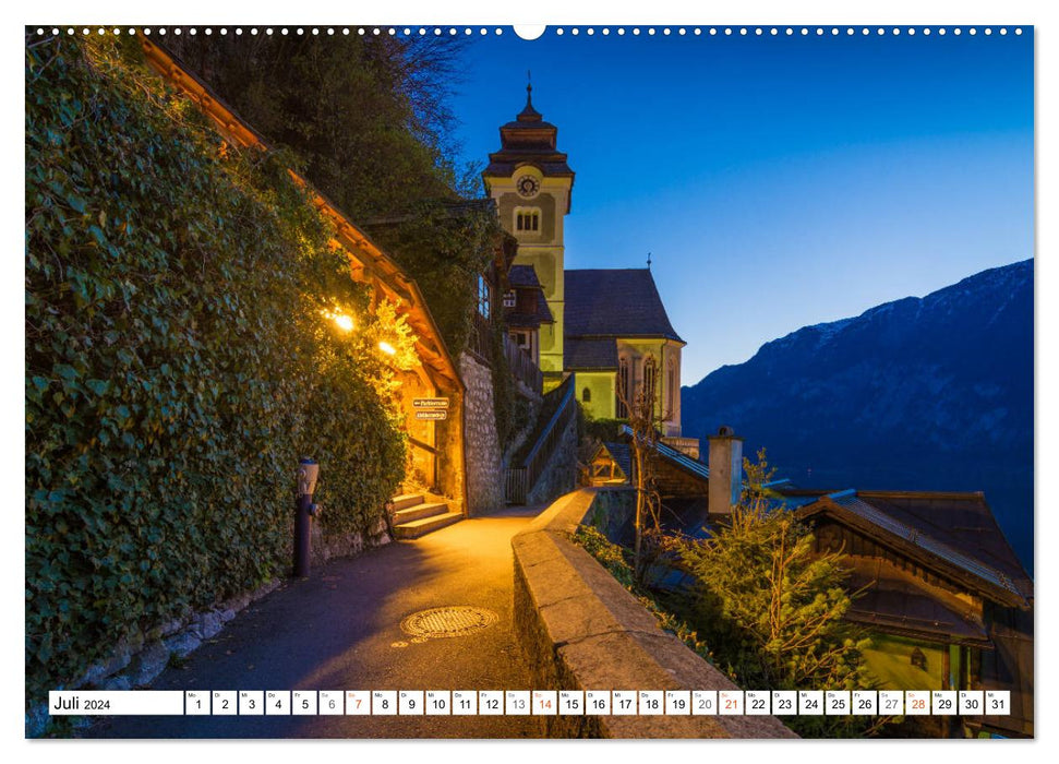 Hallstatt - Impressionen im Frühling (CALVENDO Premium Wandkalender 2024)
