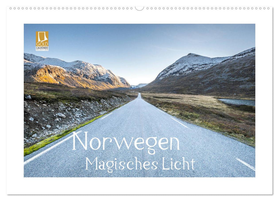 Norwegen Magisches Licht (CALVENDO Wandkalender 2024)