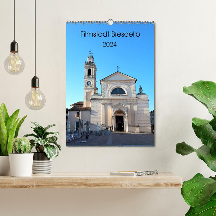 Filmstadt Brescello (CALVENDO Wandkalender 2024)