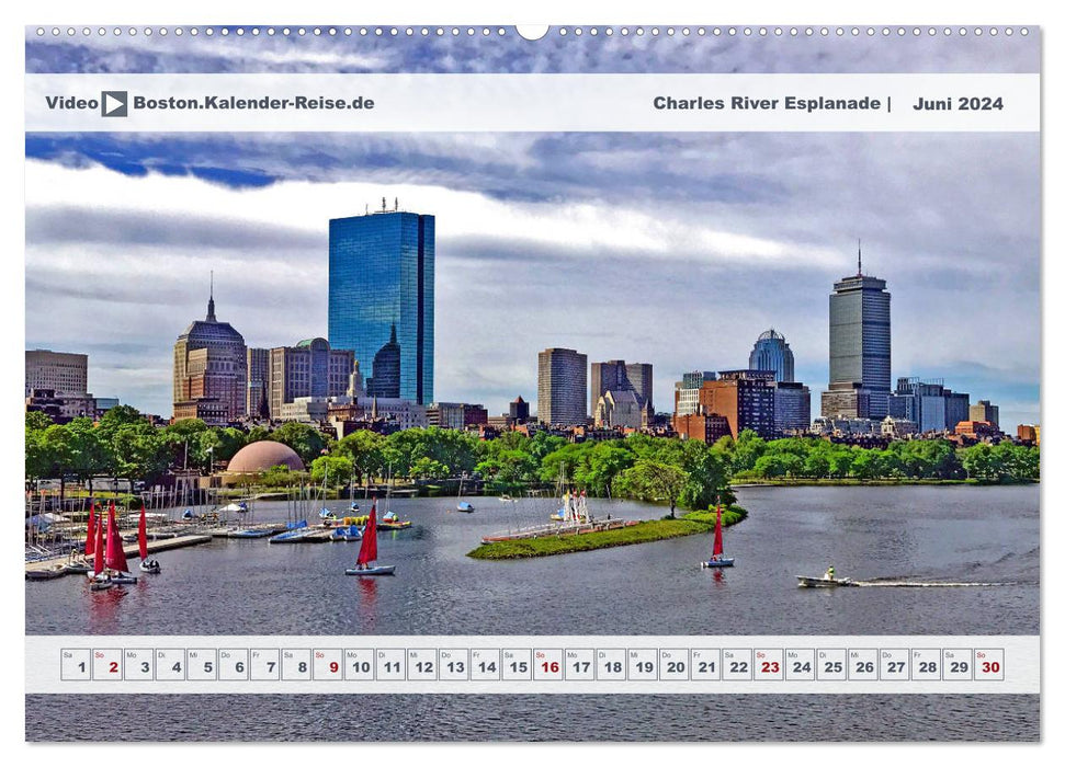 Reisekalender Nordamerika (CALVENDO Premium Wandkalender 2024)